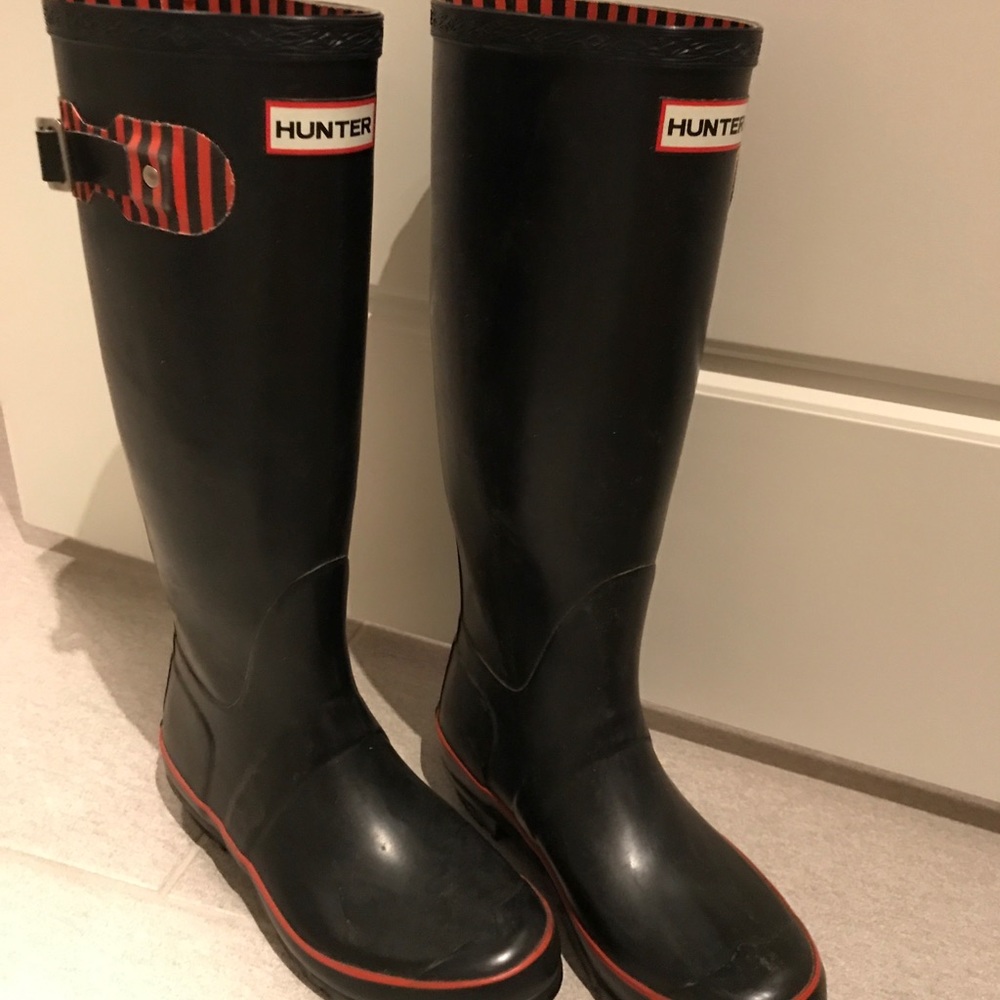 Hunter Rain Boots- Sz 5 (Wellies)